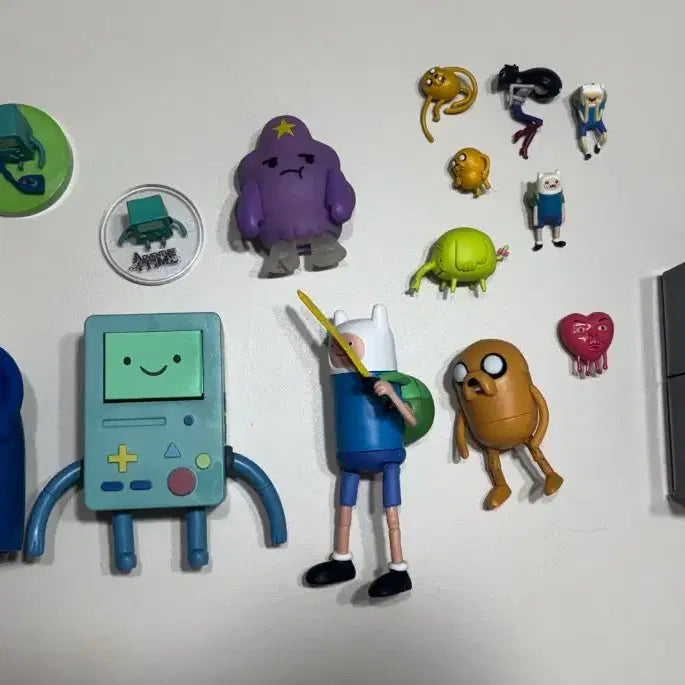 [BUNJANG] Adventure Time Discontinued Figurine Set (16 Types) / 핀과 제이크 어드벤처타임 단종 피규어 16종