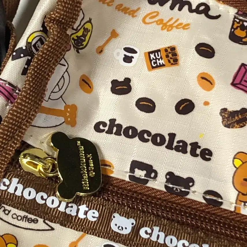 [BUNJANG] Vintage Rilakkuma Chocolate Crossbody Bag / 고전 리락쿠마 초콜릿 크로스백 코리락쿠마 가방