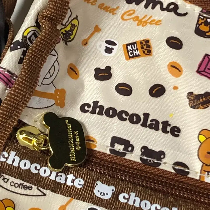 [BUNJANG] Vintage Rilakkuma Chocolate Crossbody Bag / 고전 리락쿠마 초콜릿 크로스백 코리락쿠마 가방