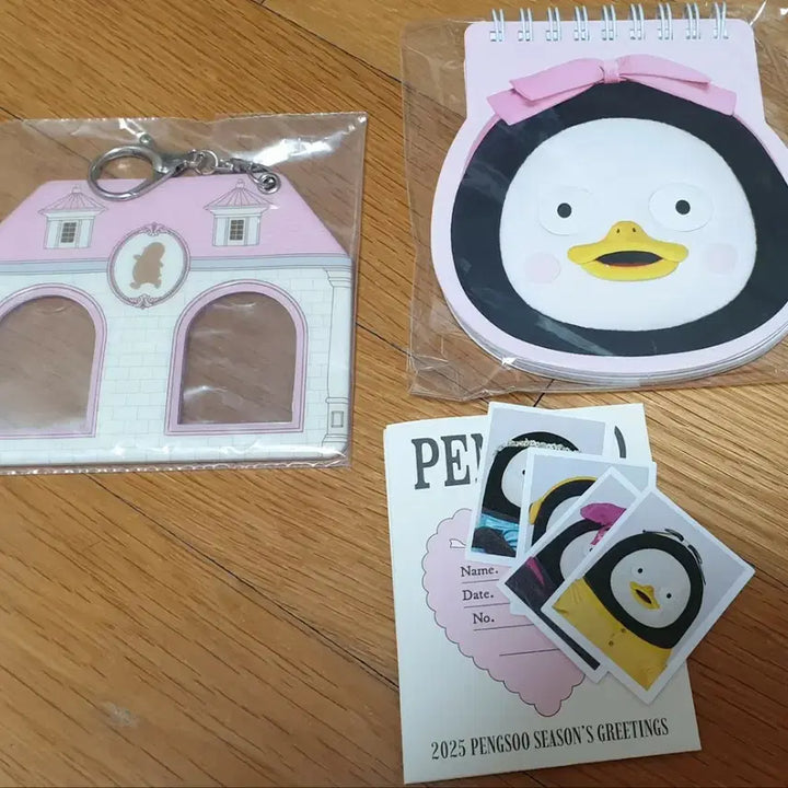 [BUNJANG] 2025 Pengsoo Signature Photo Holder Set / 2025 펭수 시그 증사 홀더 증사 수첩 미사용 일괄