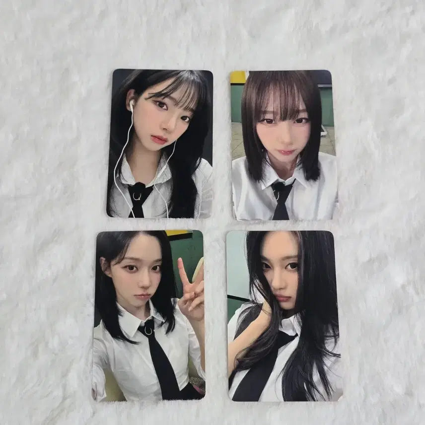 [BUNJANG] Aespa Everline Lucky Draw Photocard Set / [4종세트]에스파 포토카드 에버라인 특전 미공포 aespa photocard