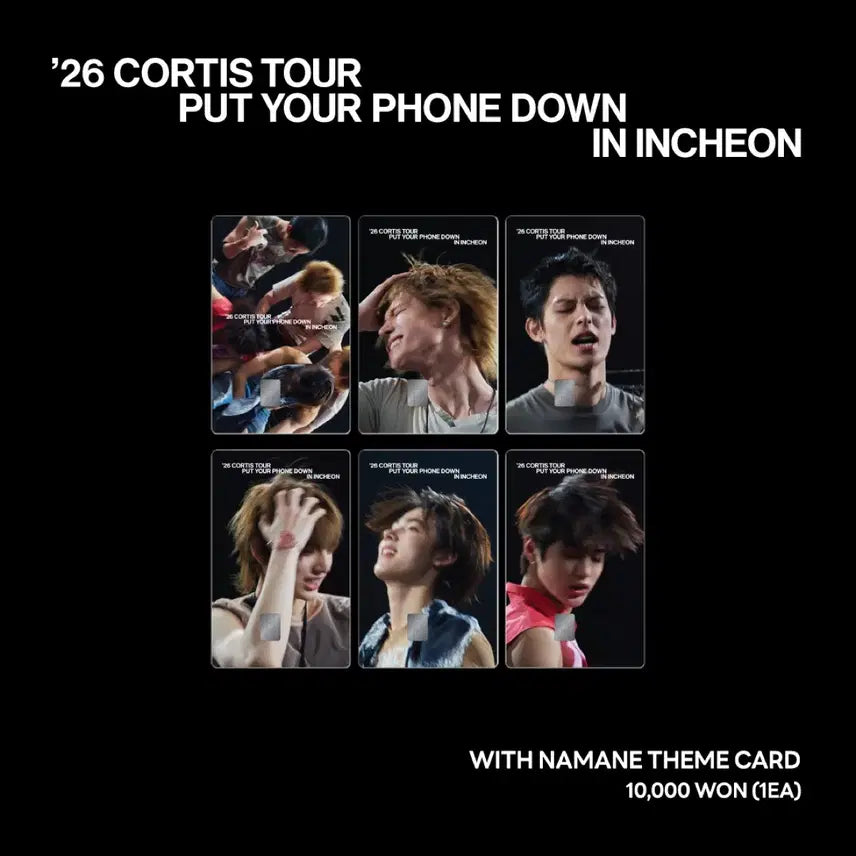 [BUNJANG] Cortis Namane Card / 코르티스 나마네 카드 Cortis Namane 마틴 주훈 성현 제임스 건호