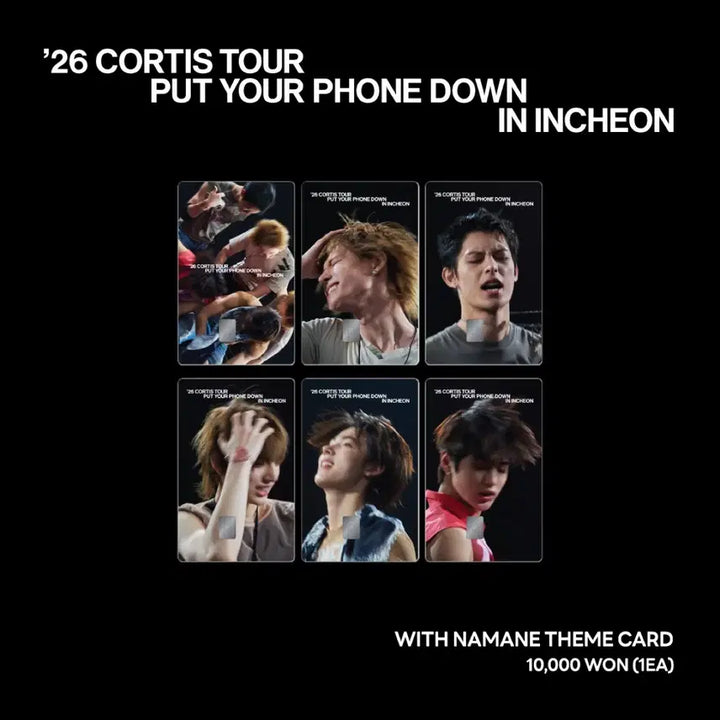 [BUNJANG] Cortis Namane Card / 코르티스 나마네 카드 Cortis Namane 마틴 주훈 성현 제임스 건호