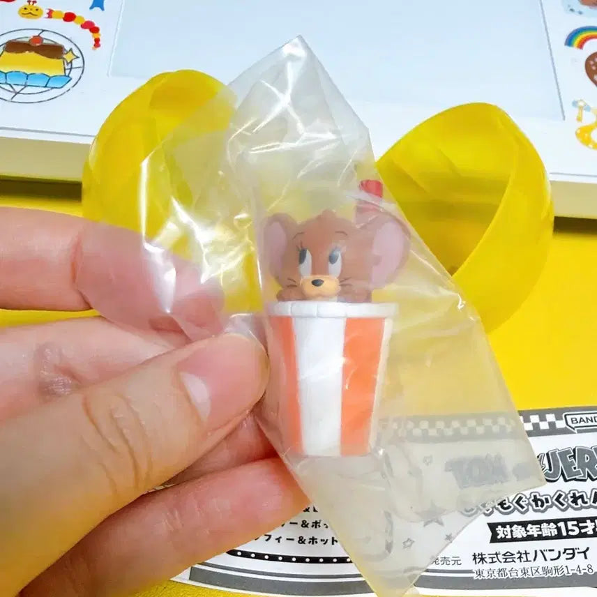 [BUNJANG] Tom and Jerry Nyam Nyam Hide and Seek 3 Jerry &amp; Juice Figure / 톰과제리 냠냠 숨바꼭질3 제리앤쥬스 피규어