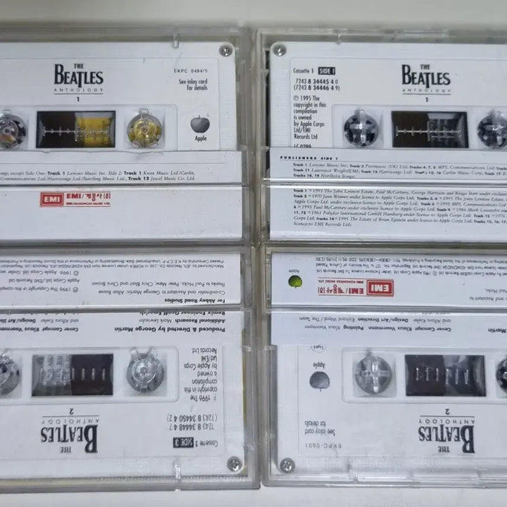 [BUNJANG] The Beatles Anthology 4-Tape Cassette Tape (Unsealed) / 비틀즈 - 앤솔로지 / 4TAPE (개봉 카세트테이프)