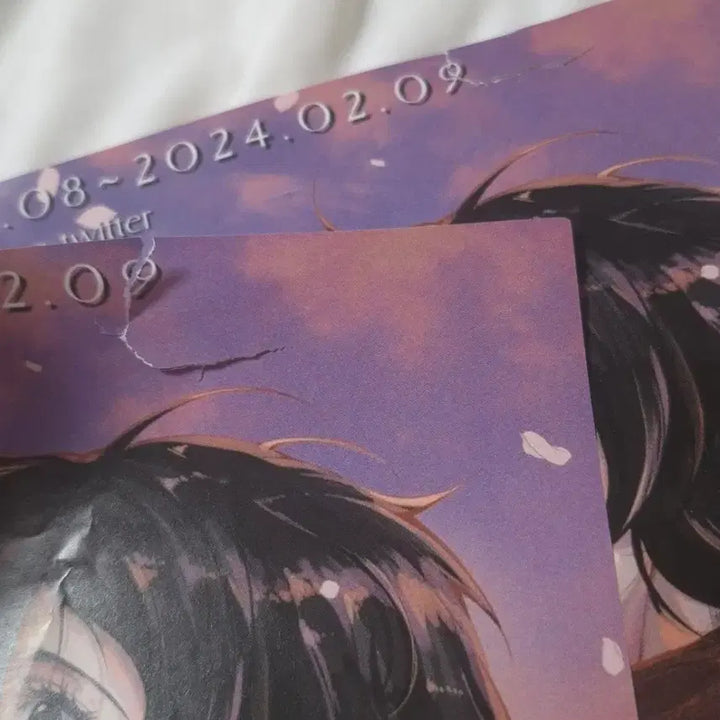 [BUNJANG] Mikasa Birthday Cafe 2024 Poster Bundle / 미카사 생일 카페 2024 포스터 일괄