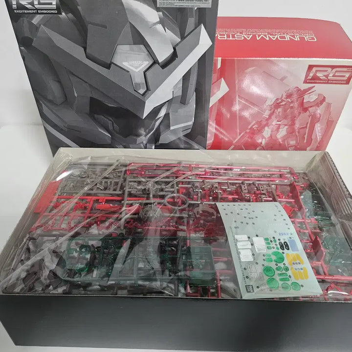 [BUNJANG] RG Sinanju &amp; RG Astraea Type F Limited Edition Model Kit / RG 시난주와 한정판 RG 아스트레아 타입 F