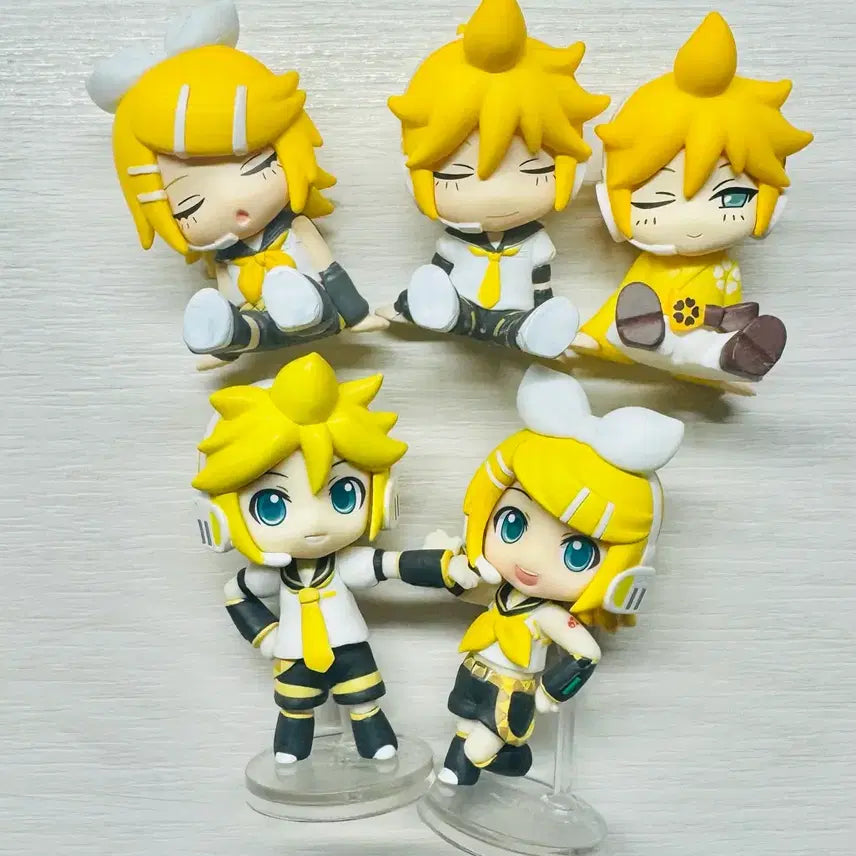 [BUNJANG] Vocaloid Rin &amp; Len Nendoroid Petite Gacha Figure Bundle Set / 보컬로이드 린렌 넨도로이드 푸치, 가챠 피규어 일괄 판매해요!