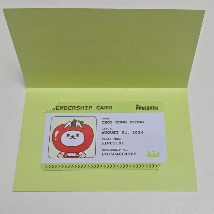 [BUNJANG] TXT Apple Popup Yongmeong ID Card (Soobin, Yeonjun) / 뿔바투 사과팝업 용멍 아이디카드 | 애뿔바투 최용멍 투바투 수빈 연준