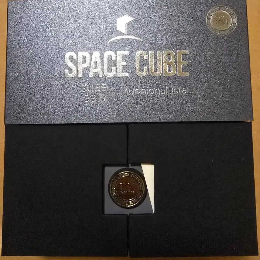 [BUNJANG] 2025 Ghana Space Cube Muonionalusta Meteorite Coin Set (2oz Total) / 2025 가나 space cube Muonionalusta 코인 운석큐브세트 2온스(1온스씩)