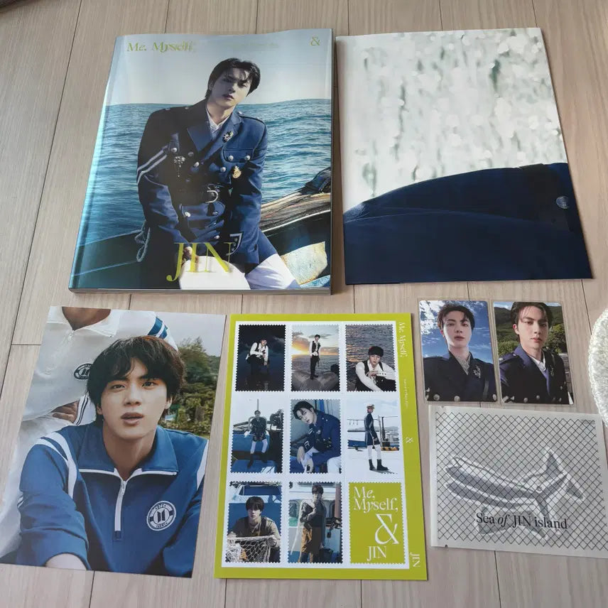 [BUNJANG] BTS Me, Myself &amp; I Photobook Full Set Jin / 방탄소년단 BTS Me, Myself 포토폴리오 포토북 풀구성 진 양도