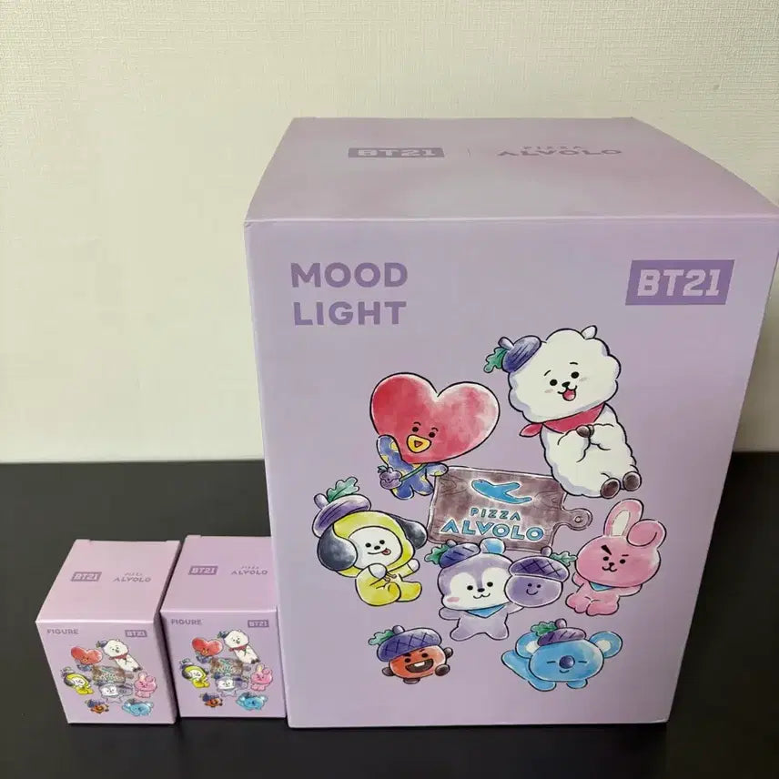 [BUNJANG] BTS BT21 Mood Lamp Figure Set / BTS BT21 무드등 피규어 세트 피지알볼로