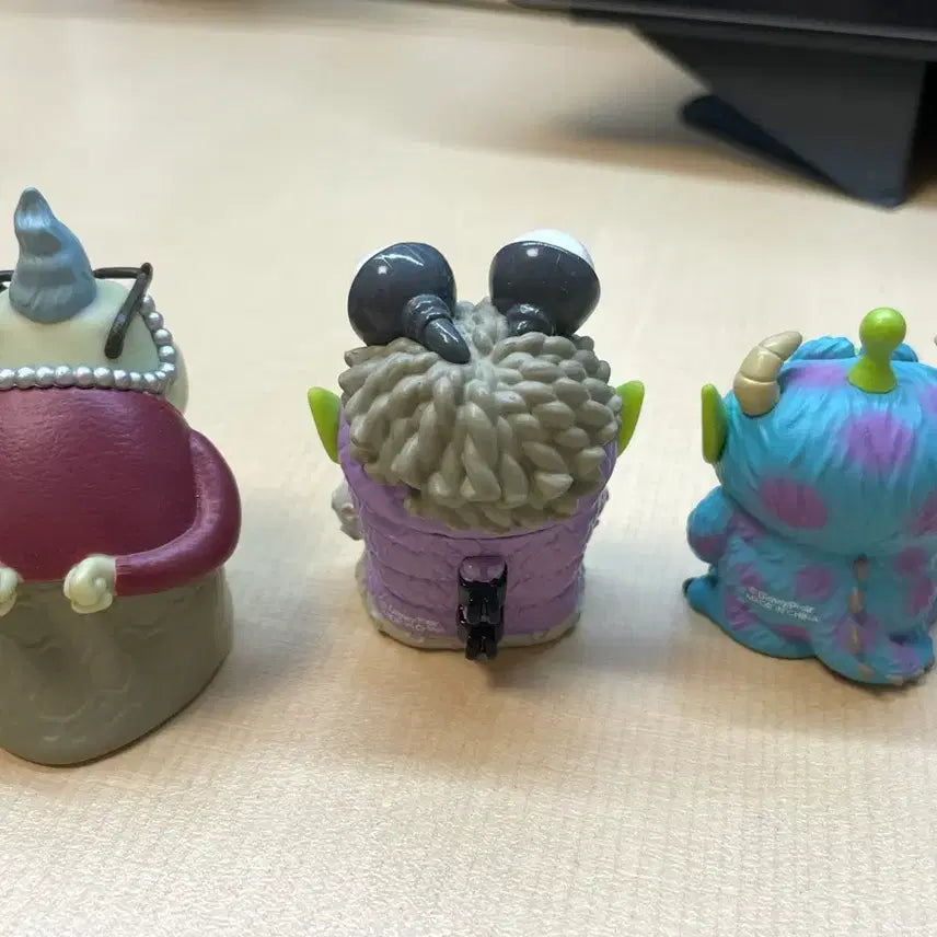 [BUNJANG] Monsters, Inc. Figure 3-Set (Alien Remix + Monsters, Inc.) / 몬스터 주식회사 피규어 3종 세트(알린리믹스+몬스터주식회사)