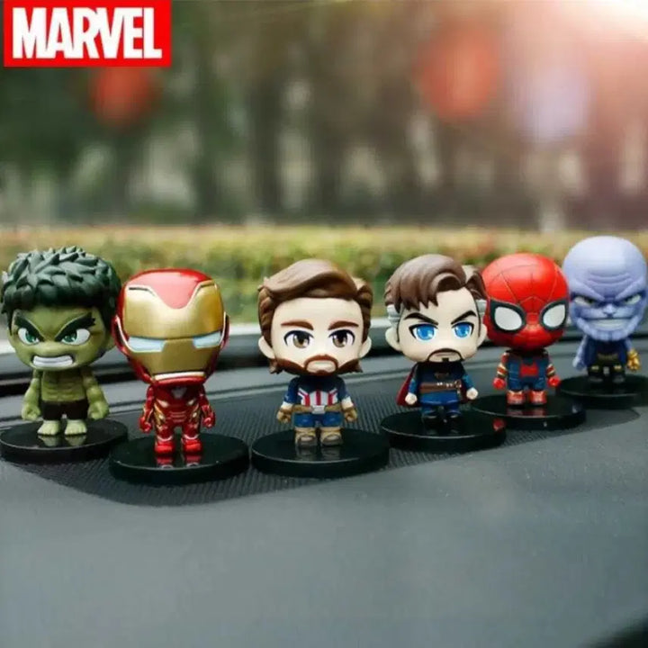 [BUNJANG] Avengers Marvel Figures 6-Piece Set (Sealed) / 어벤져스 마블 피규어 미개봉 6종 세트로 일괄 판매합니다.