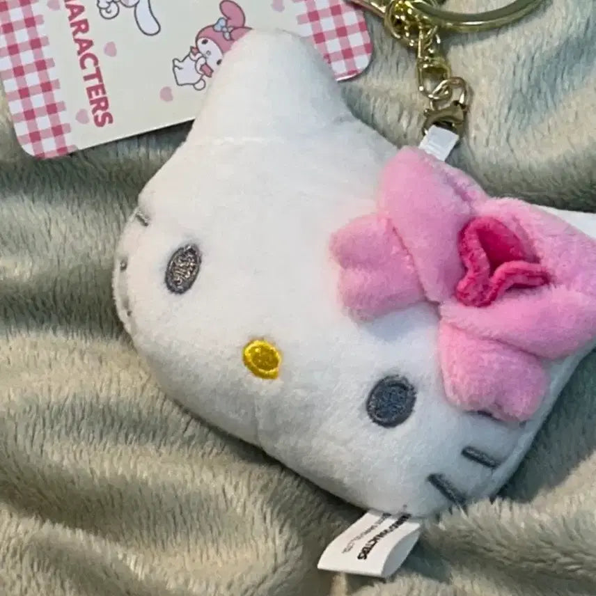 [BUNJANG] Sanrio Hello Kitty Face Keyring / 택0,새상품) 산리오 헬로키티 페이스 키링