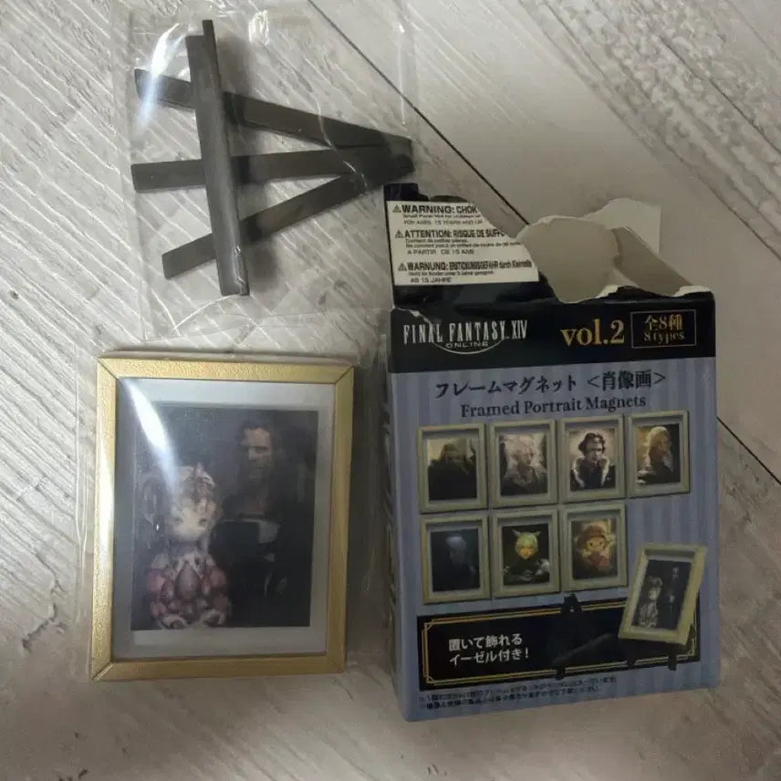 [BUNJANG] Final Fantasy XIV Nanamo Portrait Frame Magnet / 파판14 나나모 액자 초상화 마그넷