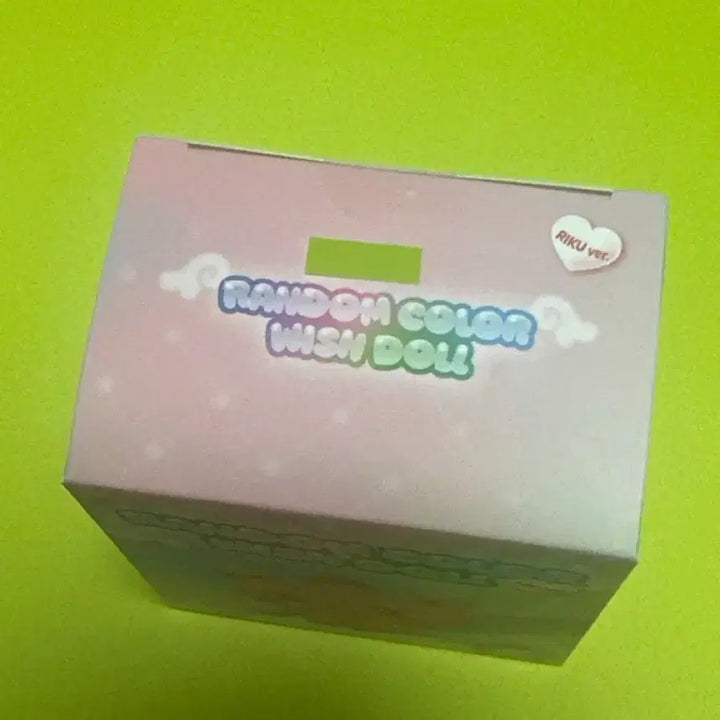 [BUNJANG] NCT WISH Random Color Wish Doll Riku Green / 엔시티위시 랜덤컬러위시돌 리쿠