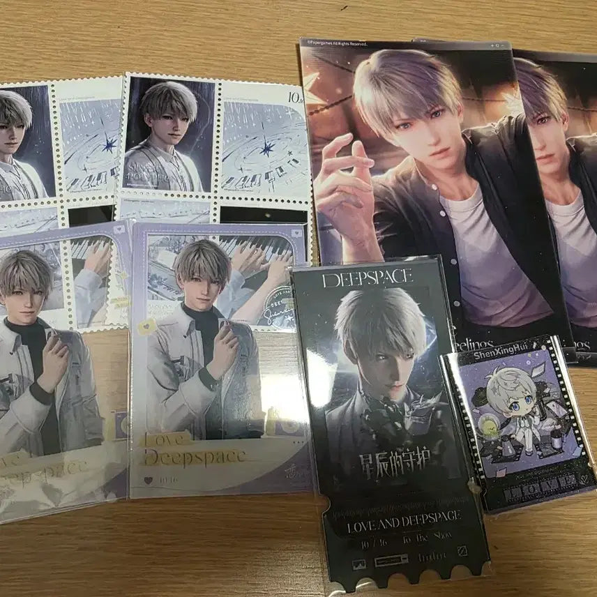 [BUNJANG] Love and Deepspace Shin Sung Hoon Nui Set (Sealed) / 러브앤딥스페이스 심성훈 누이 세트 미개봉 신품