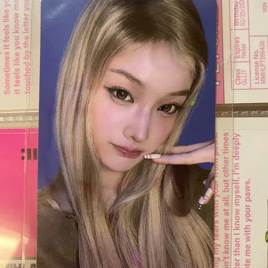 [BUNJANG] ILLIT ITZY ME IROHA MoziPiece Photocard / 아일릿 잇츠미 이로하 스춤 모찌피스 포카