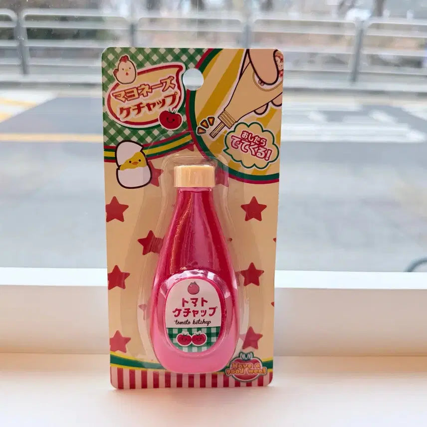 [BUNJANG] Japanese Cute Sauce Toy Set (3 Types) / 일본 귀요미 소스 푸드 장난감 3종 세트
