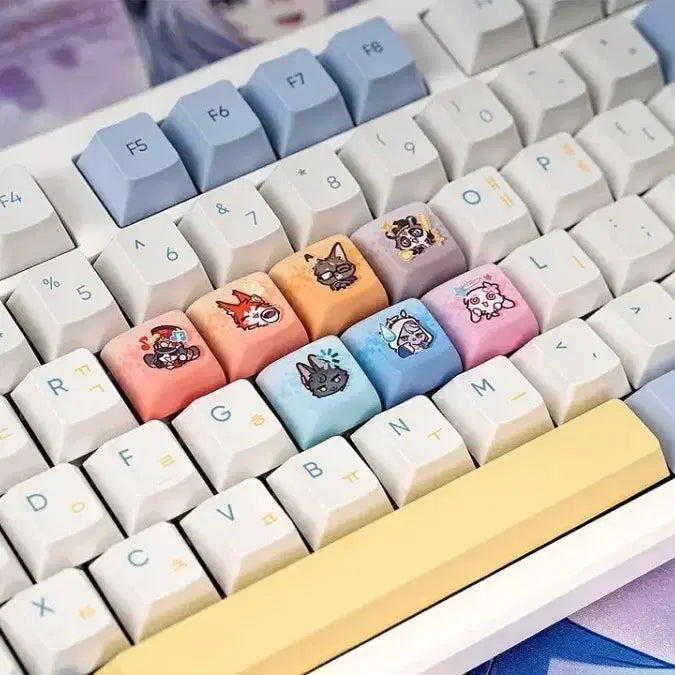 [BUNJANG] Honkai: Star Rail Exhibition Keycap Set - &