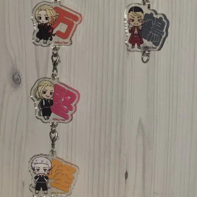 [BUNJANG] Tokyo Revengers Connecting Acrylic Keychain Gacha Set / [일괄7종] 도쿄 리벤저스 연결 아크릴 키링 가챠 7종 일괄 판매 (도리벤)
