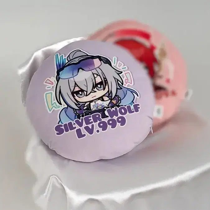 [BUNJANG] Honkai: Star Rail Exhibition Sealing Cushion - Silver Wolf &amp; Himeko / 미개봉)붕괴 스타레일 전시회 쿠션 은랑 히메코 별 사이를 걷는 회고록