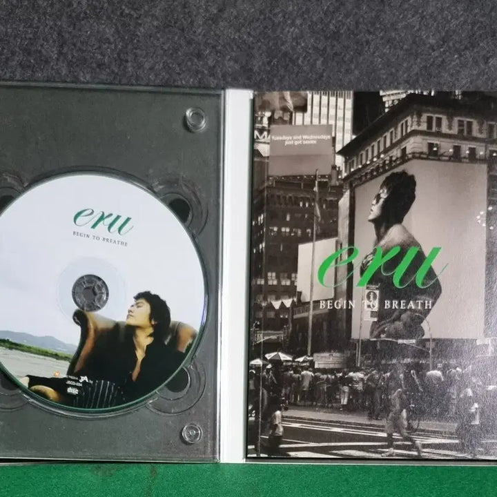 [BUNJANG] Eru 1st Album .Begin to Breathe. / 이루(Eru) 1집 앨범 .Begin to Breathe.
