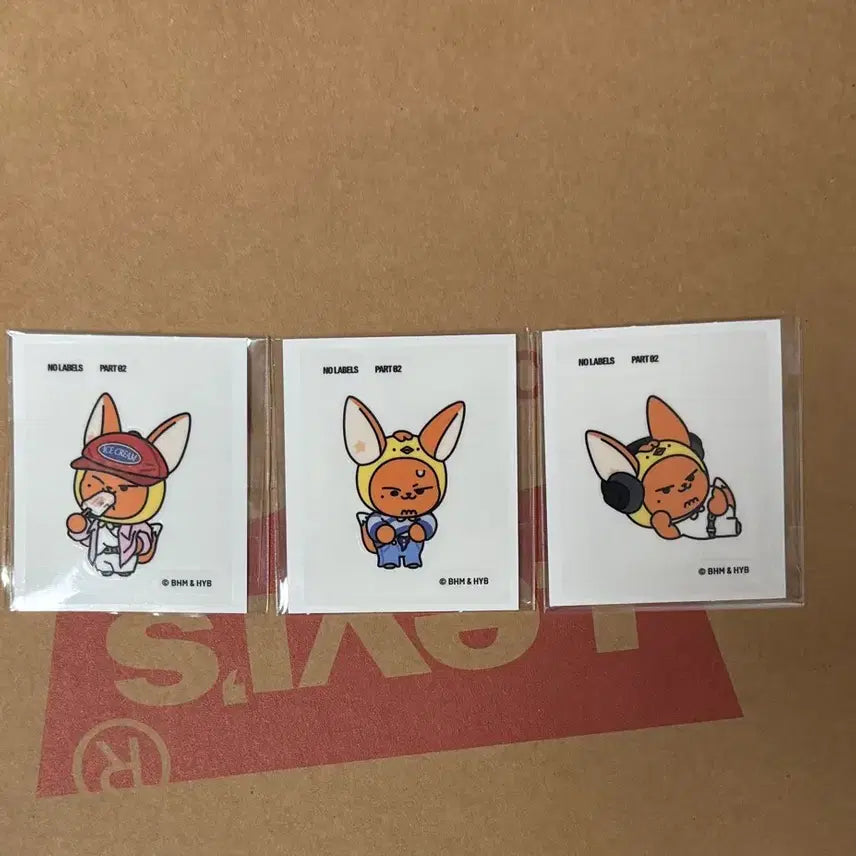 [BUNJANG] TXT Yeonjun Ice Cream Pop-up Lucky Draw Sticker Set / 투바투 연준 팝업 아이스크림 띠부 씰 스티커 럭드