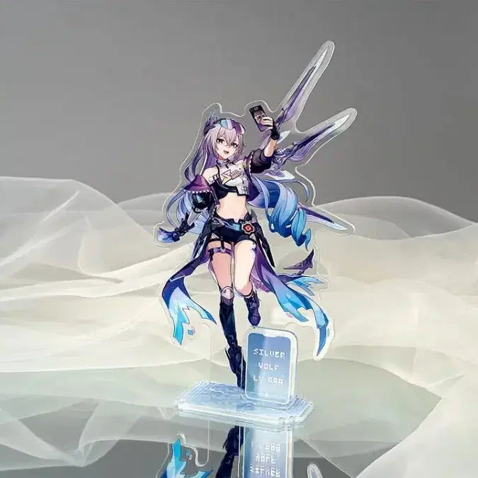[BUNJANG] Honkai: Star Rail Exhibition Acrylic Stand Set - Silver Wolf &amp; Himeko / 미개봉)붕괴 스타레일 전시회 아크릴 스탠드 히메코 노바 별 사이를 걷는 회고록