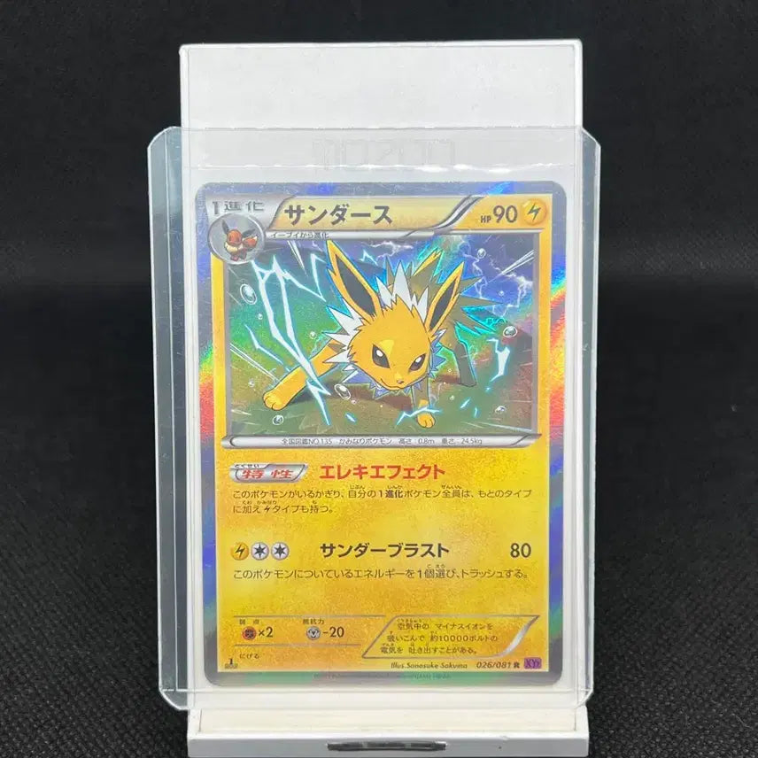 [BUNJANG] Pokemon Card Japanese Jupiter XY Series 1st Edition / 포켓몬카드 일판 쥬피썬더 XY 시리즈 1st edition