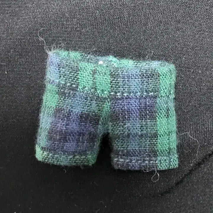 [BUNJANG] Obitsu 11 Checkered Shorts Doll Accessory / 오비츠11 체크무늬 반바지