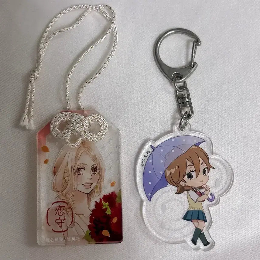 [BUNJANG] Reach to You Ayane Yano Exhibition Acrylic Omamori Keyring Set / 너에게 닿기를 전시회 야노 아야네 아크릴 오마모리 키링세트
