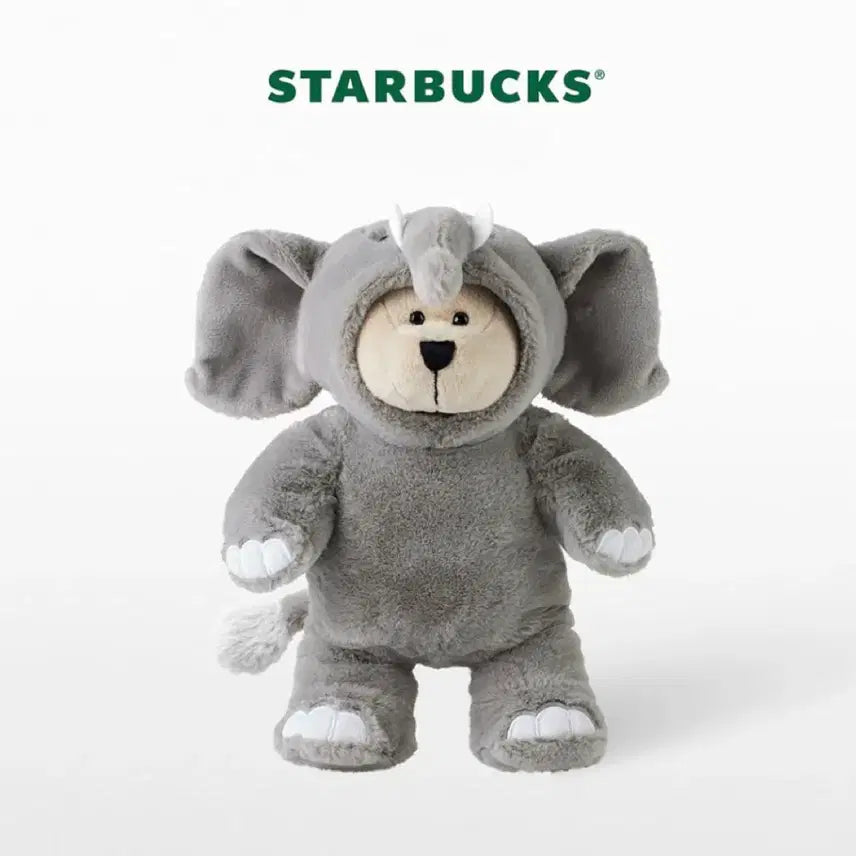 [BUNJANG] Starbucks Elephant Bearista Doll New / 스타벅스 코끼리 베어리스타 인형 새상품