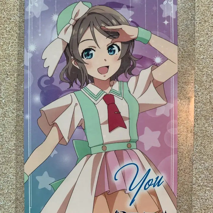 [BUNJANG] Love Live! Sunshine!! Yohane the Parhelion Original Hologram Card Watanabe You / 러브라이브 선샤인 환일의 요하네 콜라보 오리지널 홀로그램 카드 와타나베 요우