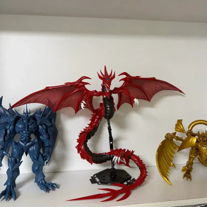 [BUNJANG] Yu-Gi-Oh! Three Egyptian Gods Plastic Model Kit Set / 유희왕 삼환신 프라모델3종 일괄