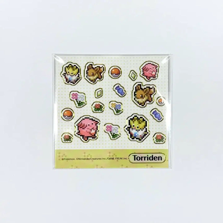 [BUNJANG] Torriden Pokemon Collaboration Unsealed Sticker / 토리든 포켓몬스터 콜라보 미개봉 스티커
