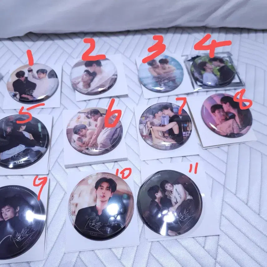 [BUNJANG] Revenged Love Overseas Limited Prototype Badge / 역애 revenged love 해외 한정 원형 뱃지 원가 양도