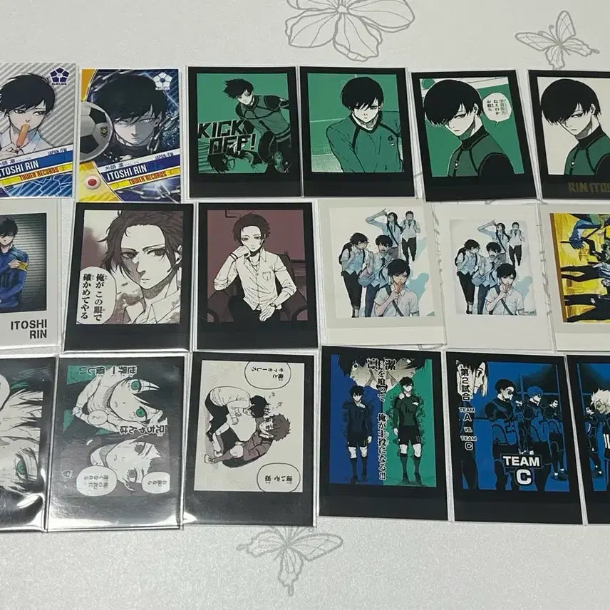 [BUNJANG] Blue Lock Isagi Yoichi Bachira Meguru Itoshi Rin Card Set / 블루록 이토시 린 사에 모노쿠로 카드 원화 파샤 명함 지류 후아보카 전시회 특전