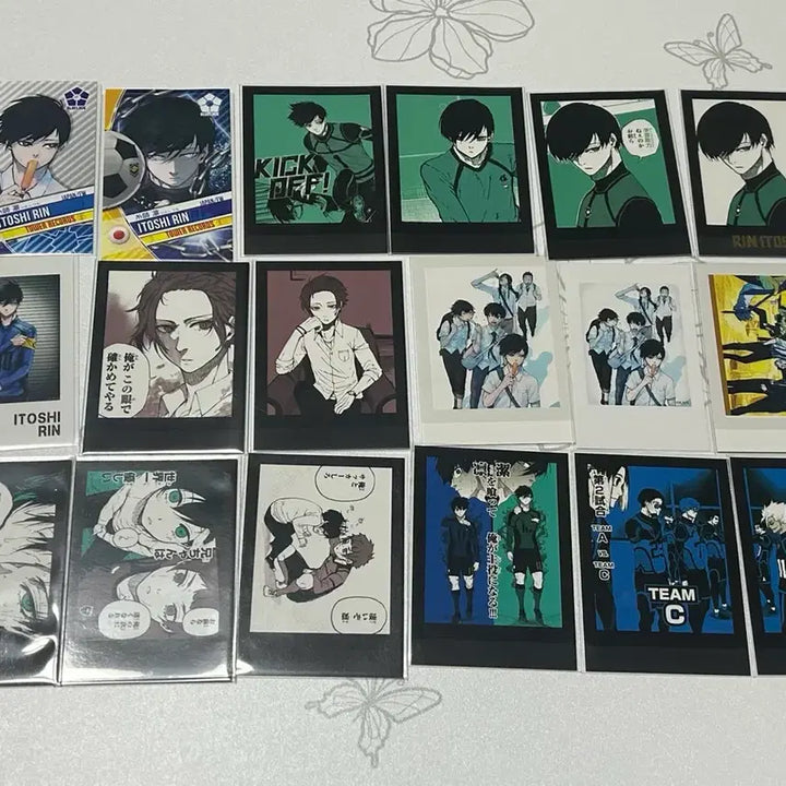 [BUNJANG] Blue Lock Isagi Yoichi Bachira Meguru Itoshi Rin Card Set / 블루록 이토시 린 사에 모노쿠로 카드 원화 파샤 명함 지류 후아보카 전시회 특전