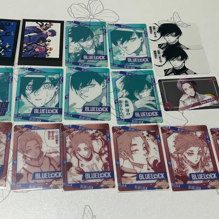 [BUNJANG] Blue Lock Isagi Yoichi Bachira Meguru Itoshi Rin Card Set / 블루록 이토시 린 사에 모노쿠로 카드 원화 파샤 명함 지류 후아보카 전시회 특전