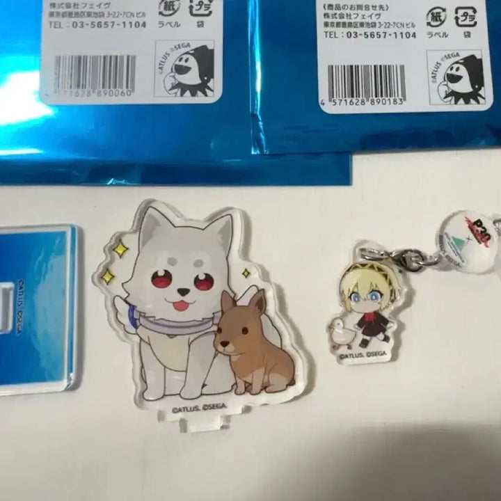 [BUNJANG] Persona 3 Seaparadise Acrylic Stand Rainmaker Aegis Koromaru / 페르소나3 씨파라 씨파라다이스 아크릴 스탠드 레인마커 아이기스 코로마루