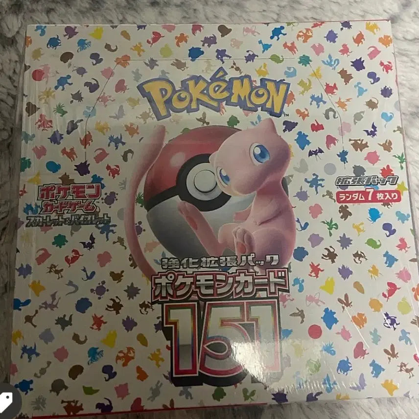 [BUNJANG] Pokemon TCG Scarlet &amp; Violet Enhanced Expansion Pack 151 Box (Japanese Edition) / 포켓몬 TCG 스칼렛 &amp; 바이올렛 강화 확장팩 포켓몬카드 151 박스 (일어판)
