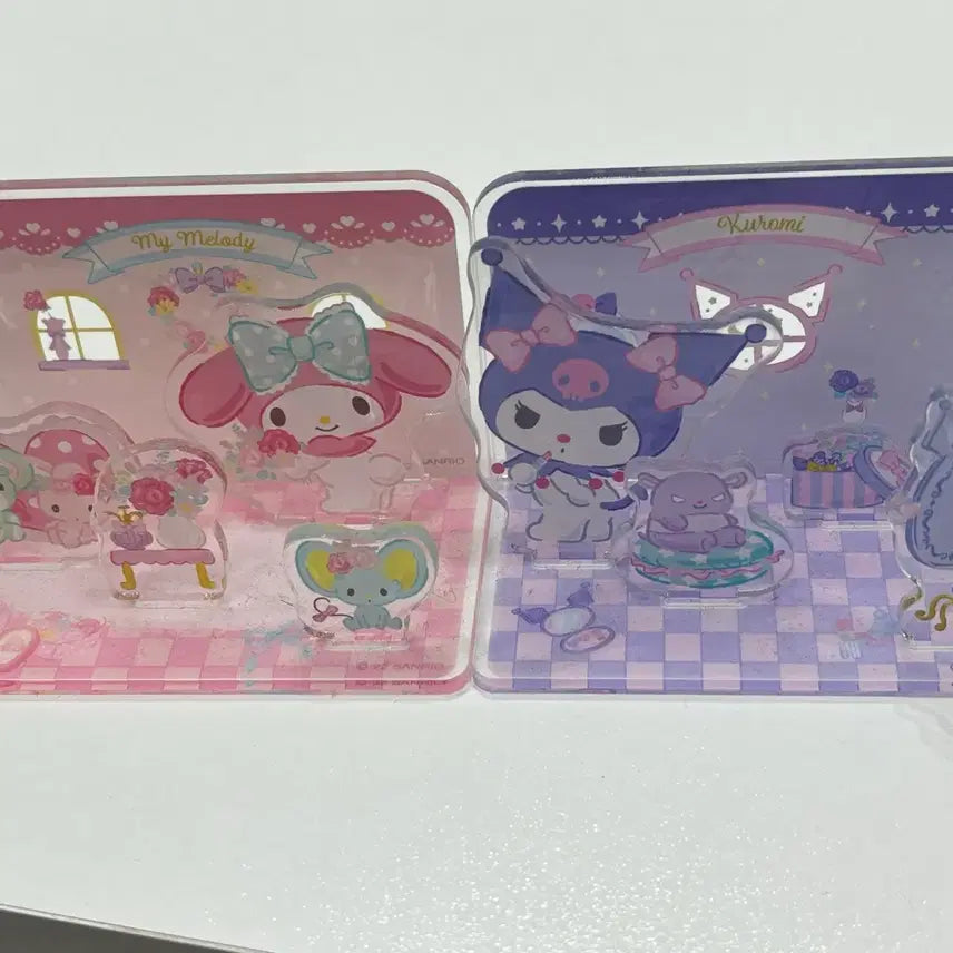 [BUNJANG] Kuromi My Melody Acrylic Stand / 쿠로미 마이멜로디 아크릴 스탠드