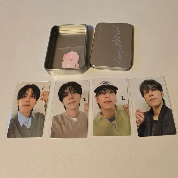 [BUNJANG] Day6 Young K Unfiltered MD Tin Case Sticker Set / 데이식스 원필 언필터드 엠디 틴케이스 포카제외 4만원 포카 양도 판매