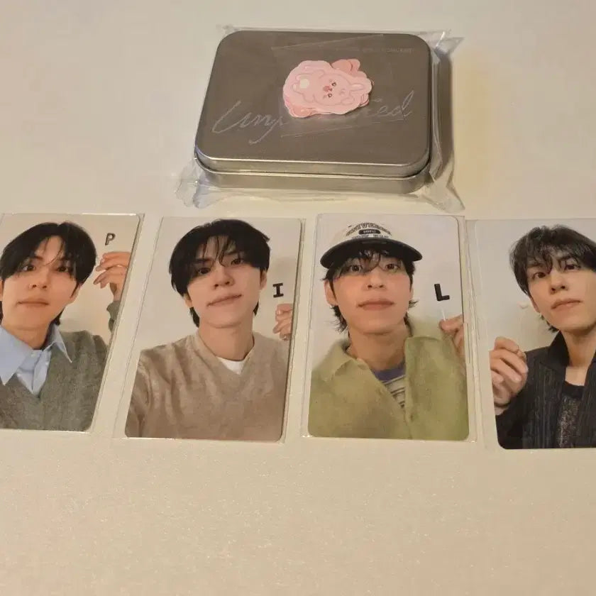 [BUNJANG] Day6 Young K Unfiltered MD Tin Case Sticker Set / 데이식스 원필 언필터드 엠디 틴케이스 포카제외 4만원 포카 양도 판매