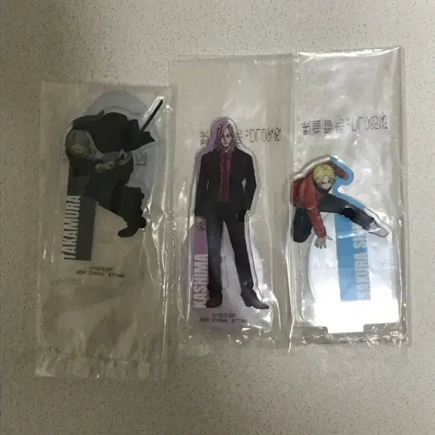 [BUNJANG] Sakamoto Days Ichiban Kuji Acrylic Stand Bundle Set (Shin, Kashima, Takamura) / 일괄 사카모토데이즈 사카데이 제일복권 신 타카무라 카시마 아크릴스탠드