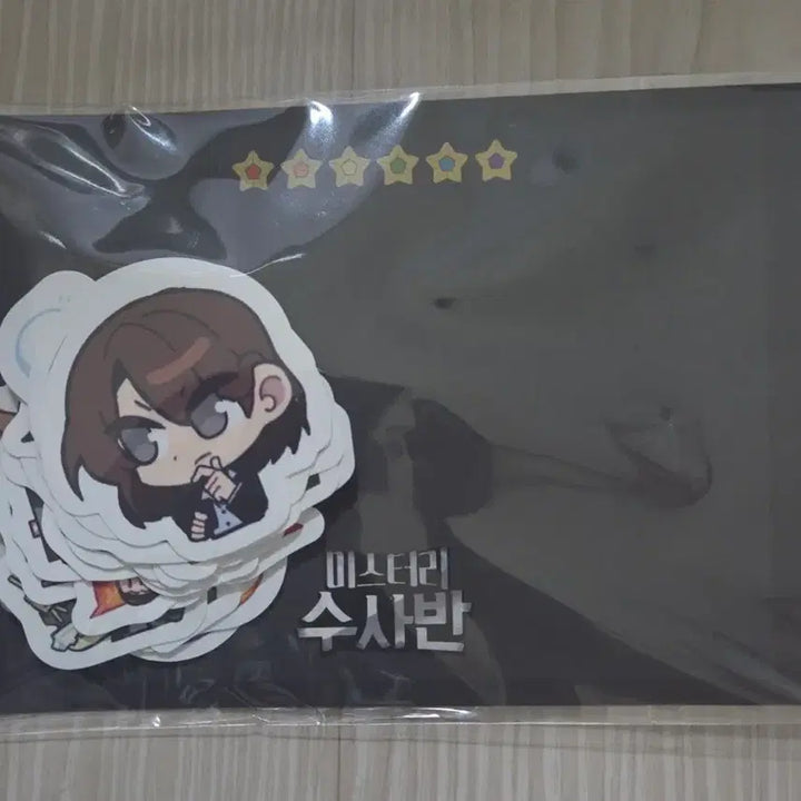 [BUNJANG] JamTtl Mystery Investigation Unit Piece Sticker Bundle Set / 잠뜰 미스터리 수사반 조각 스티커 일괄