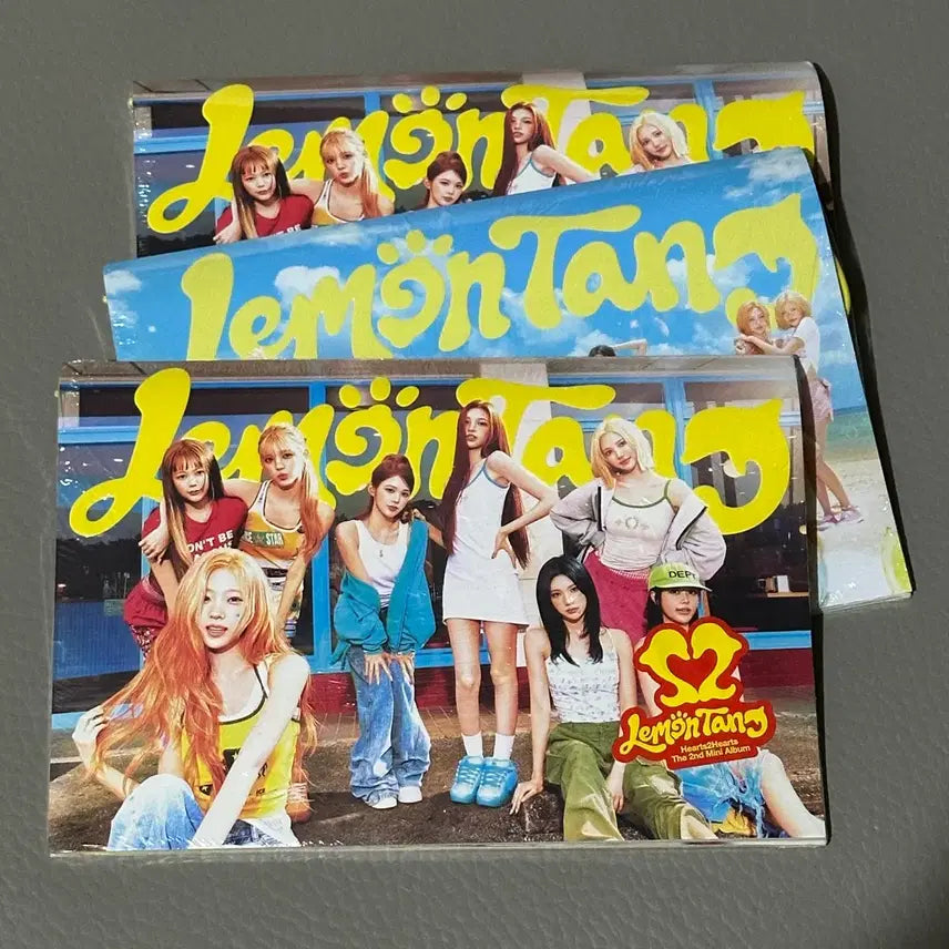 [BUNJANG] LE SSERAFIM Ha-tu-ha Lemon Tang Bundle Set Sealed Albums (3) Photobook / 일괄) 레몬탱 lemon tang 하투하 미개봉 앨범 3장 양도