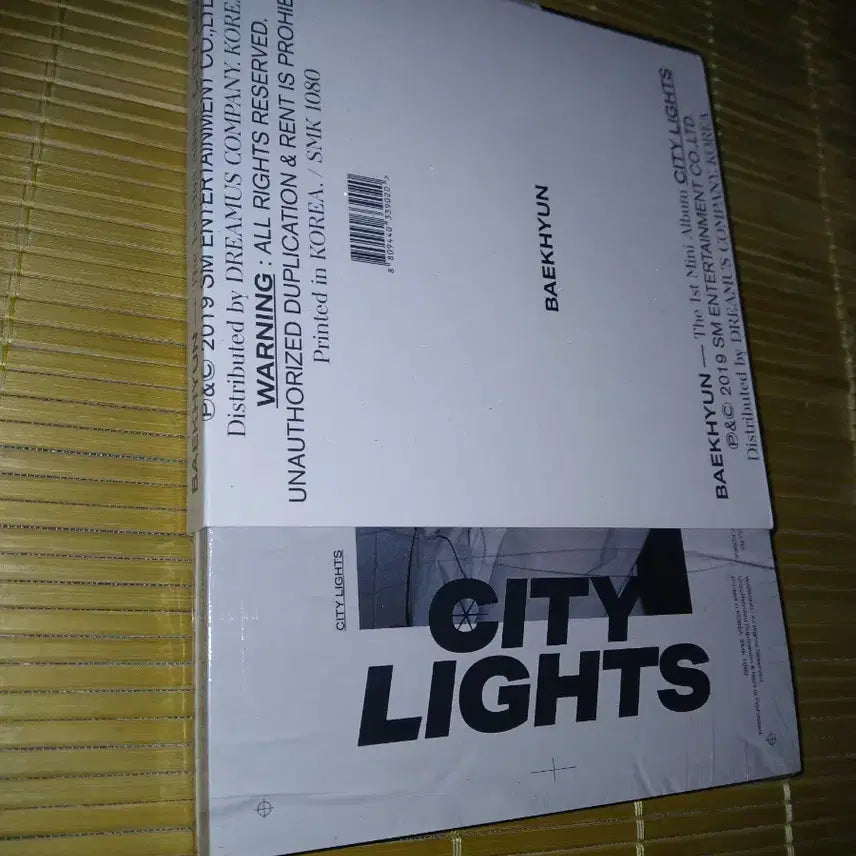 [BUNJANG] Baekhyun City Lights 1st Mini Album Vinyl (Sealed) / 백현 시티 라이츠 1집 미니앨범비닐미개봉
